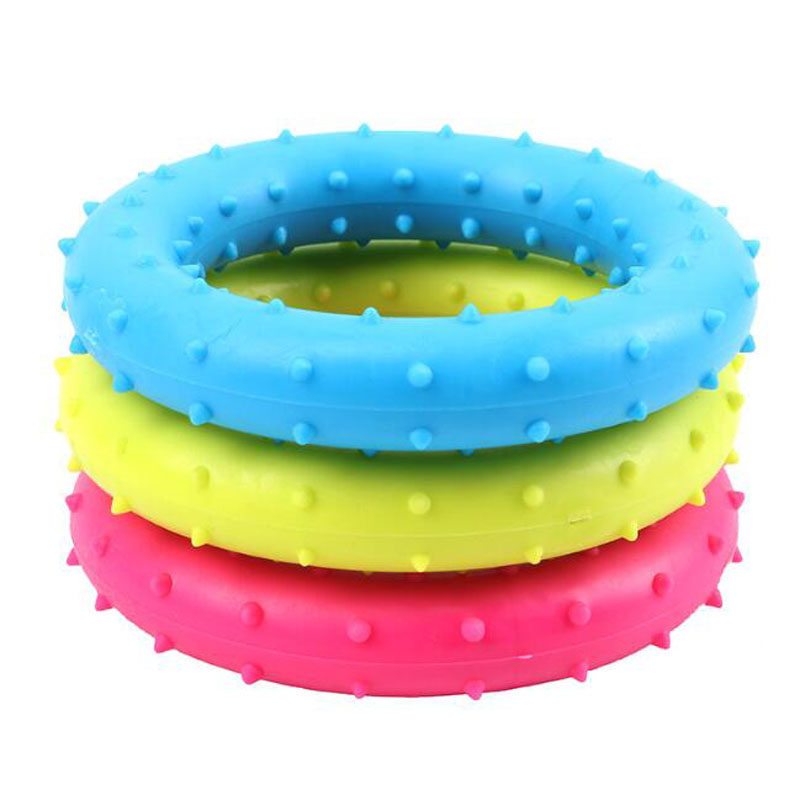 Pet TPR Thorn Ring Toys Giocattoli